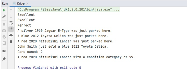 Program to create a car tracker system in java 1